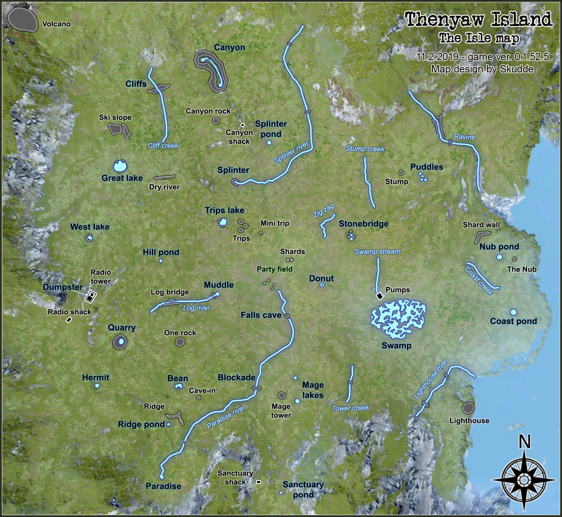 The Isle V3 Map
